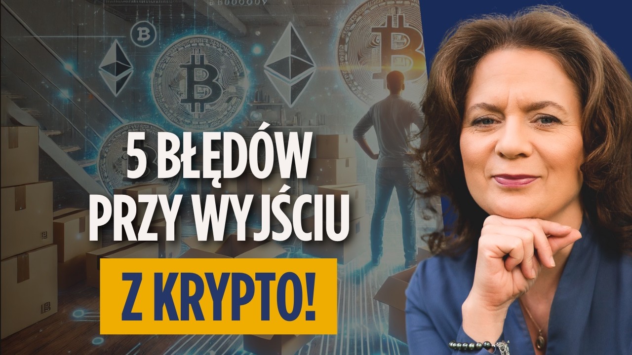 Jak przeprowadzić się z KRYPTOWALUTAMI? | Anna Maria Panasiuk