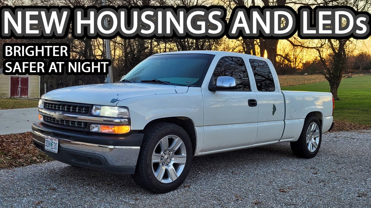 Daily Driver Silverado Bubble Eye, также известный как грузовик 90-х годов, получил новые фары (л...