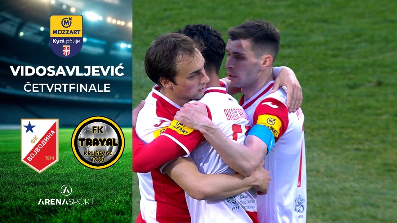 MAGIJA MERIJA I GOL VIDOSAVLJEVIĆA | Vojvodina - Trajal | Kup Srbije četvrtfinale | 04. mart 2026.
