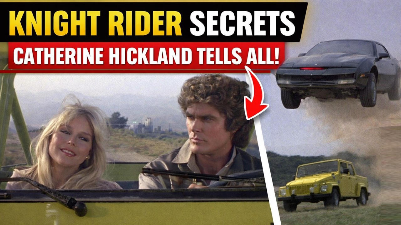 Catherine Hickland Reflects on Her Iconic Knight Rider Role - How She Got It & Marriage to David!