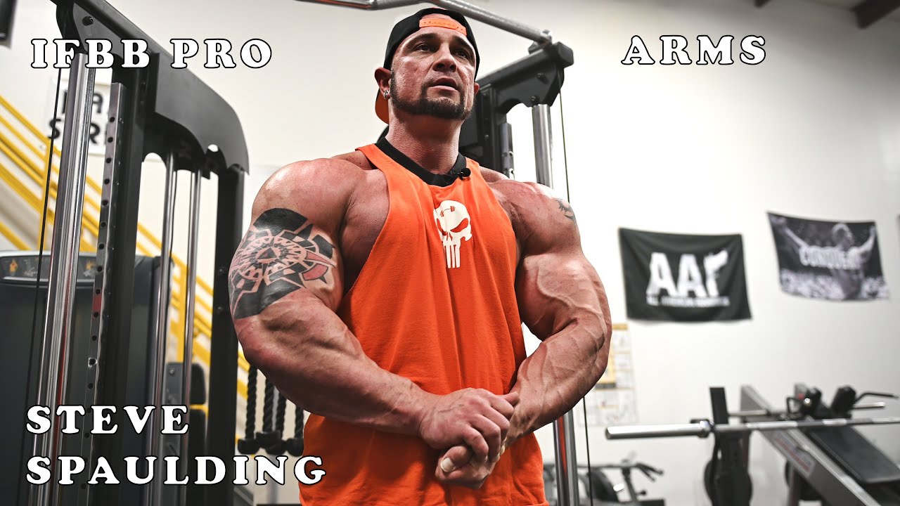 IFBB Pro Steve Spaulding Arm Training