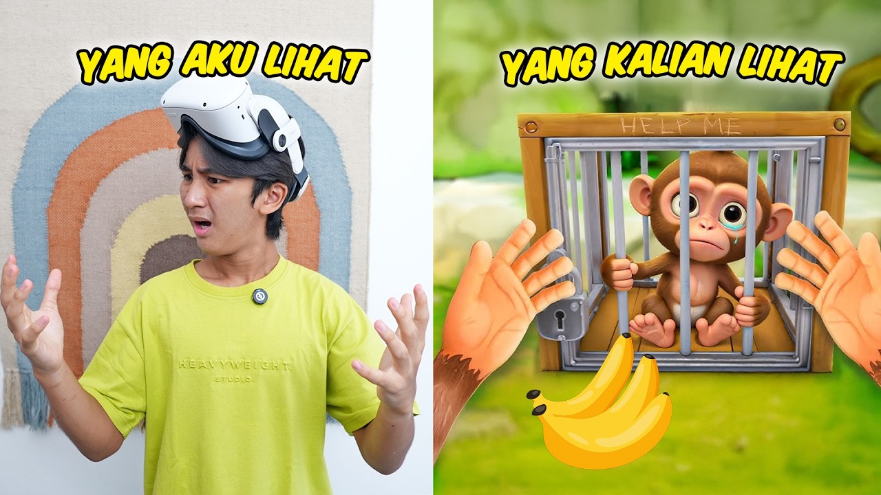 Ziyan Main Game VR Menjadi Monyet - I Am Monkey
