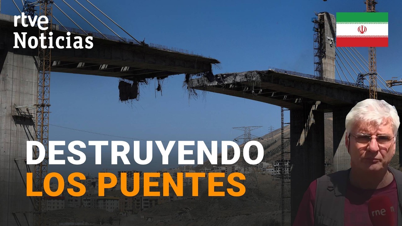 GUERRA ORIENTE MEDIO | EE.UU. BOMBARDEA el puente M&Aacute;S GRANDE de IR&Aacute;N |RTVE Noticias