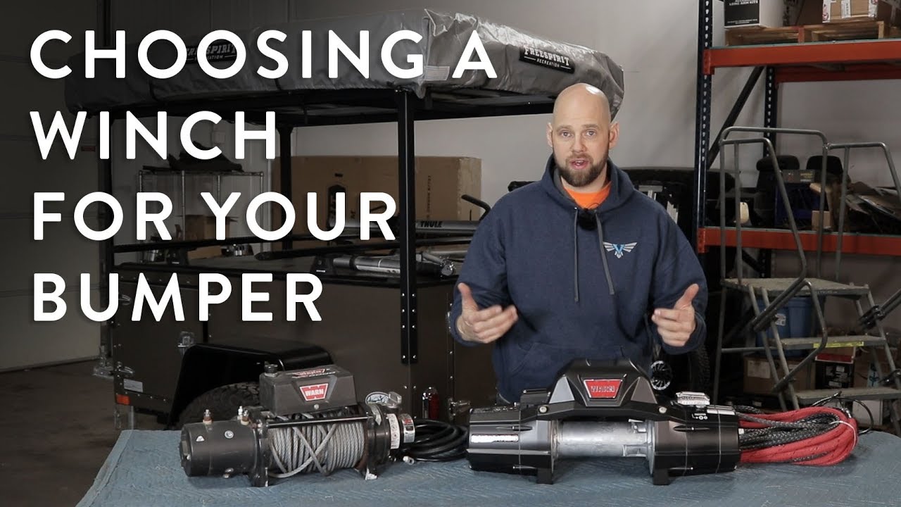 Choosing A Winch For Your Bumper