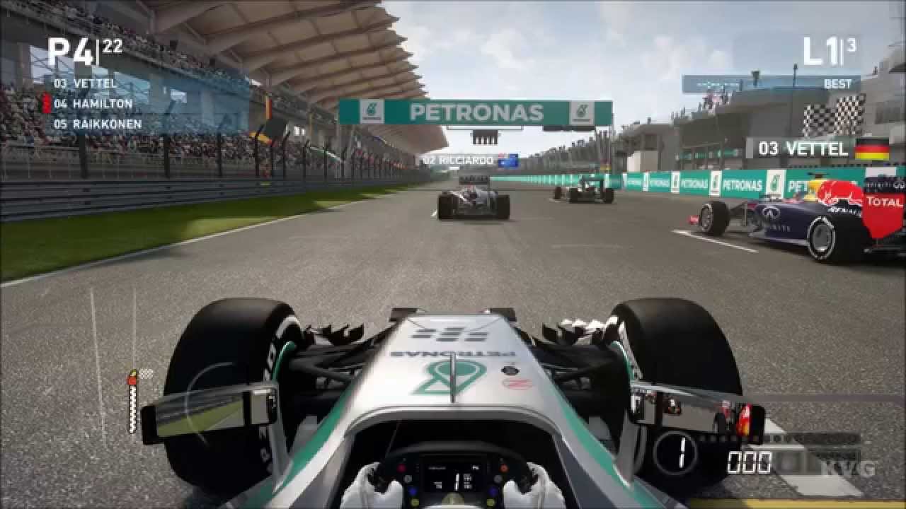 F1 2014 - Sepang International Circuit | Malaysia Grand Prix Gameplay (PC HD) [1080p]