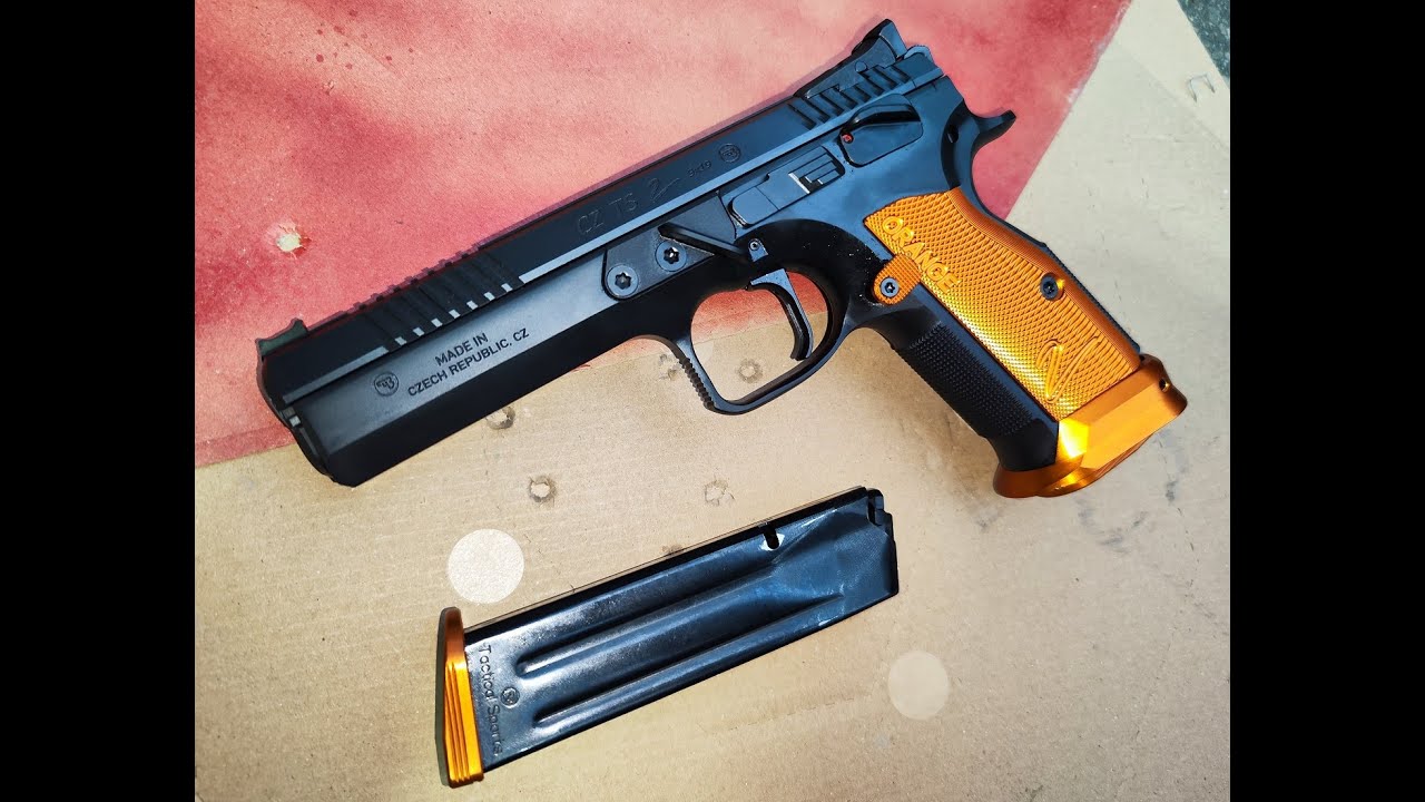 CZ TS2 Orange - a cseh csúcsmodell (9 mm Luger, 20+1)