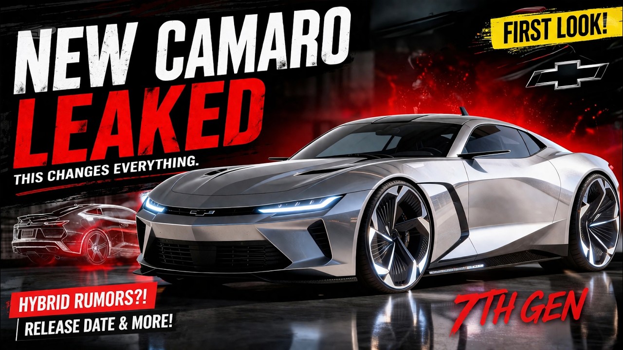 Camaro News: 7th Gen Camaro Greenlit? Platform, Clay Models, Engines & Timeline