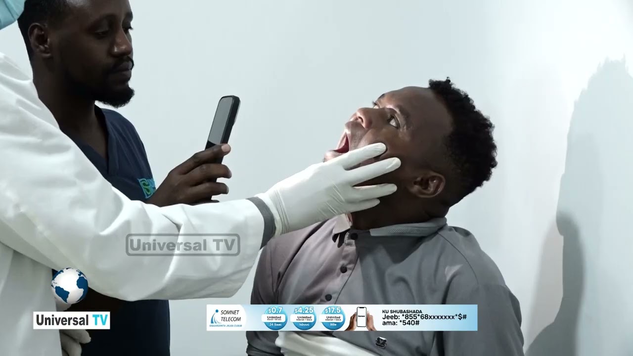 Dr Dufle oo baaritaan Caafimaad oo bilaasha ah u sameeyay Sharafow oo 13-sano ku xirnaa xabsiga.