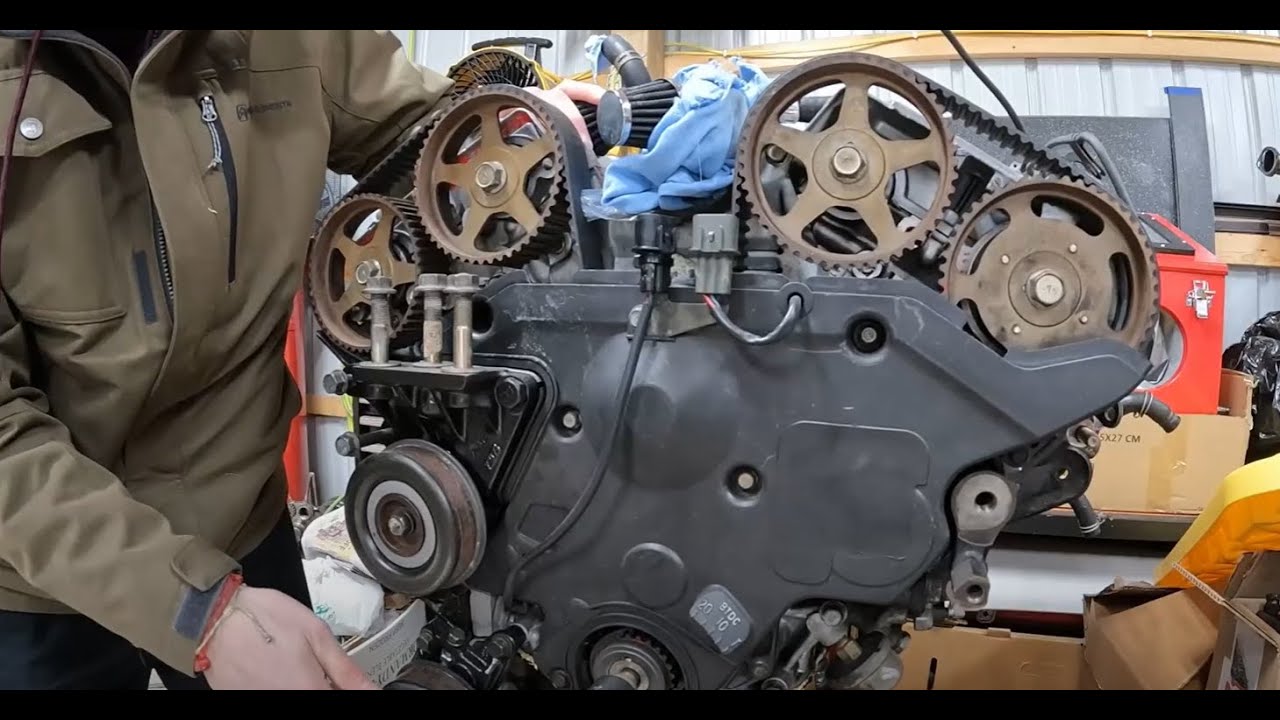 1998 Mitsubishi 3000gt Vr4 Build Ep. 13 (Manifold Repair, Cam Seals, Timing)