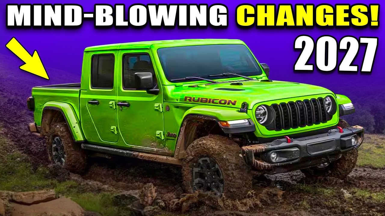 Стоит подождать Jeep Gladiator 2027 года по этим 5 веским причинам!