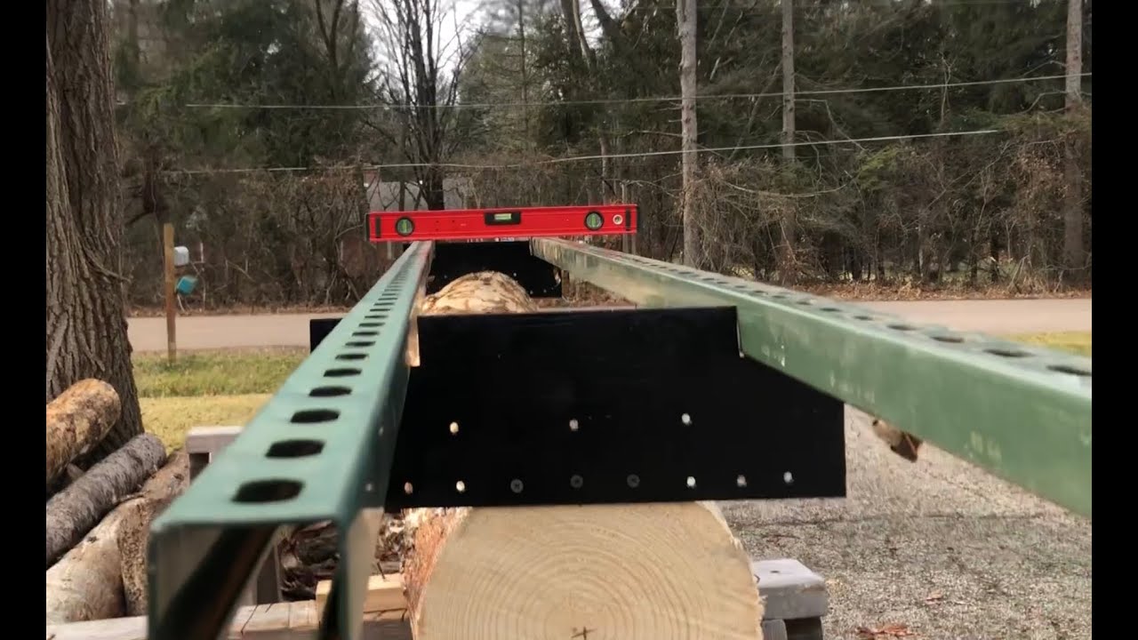 Alaskan Mill - First cut system