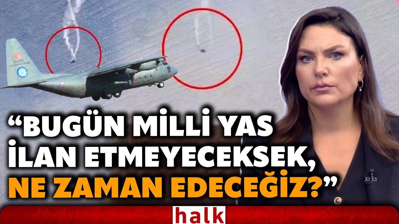 TSK'ya ait kargo uçağı düştü... 20 şehidimiz var! Ece Üner'den sarsıcı sözler!