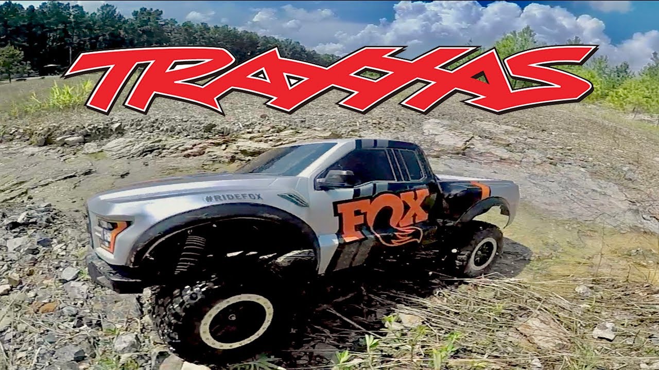 Traxxas Raptor RC Unboxing and Bashing
