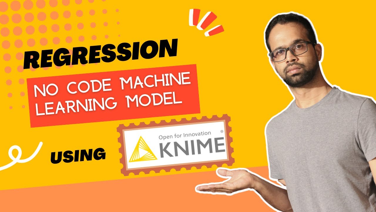 No Code Visual Machine Learning Regression | KNIME