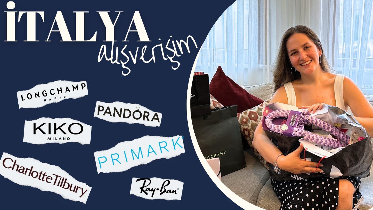 İTALYA ALIŞVERİŞİM! 🛍️ Euro Uçmuş!🥹 Fiyatlar Ne Alemde?🤔 |Apple,Pandora,Longchamp,Primark,Kiko