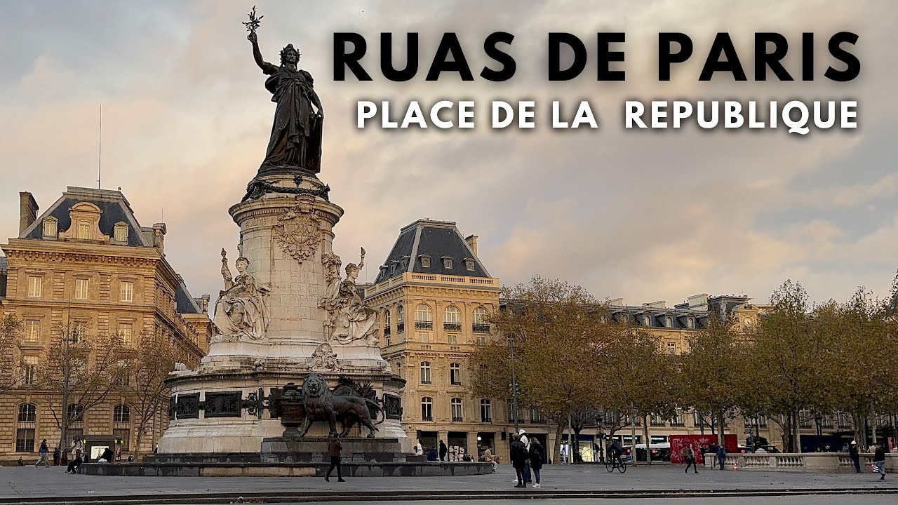 Ruas de Paris - Place de la Republique