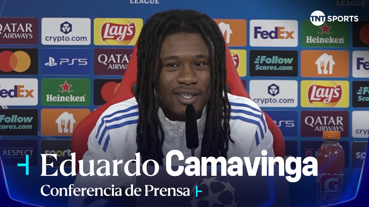 CAMAVINGA: HAREMOS UN GRAN PARTIDO PARA LA AFICIÓN | UEFA CHAMPIONS LEAGUE | CONFERENCIA DE PRENSA
