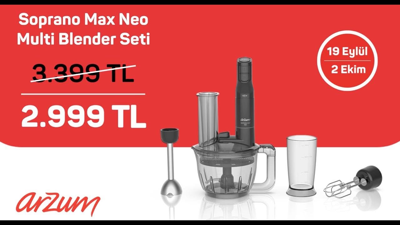 Mutfakta yeni sezon başlıyor, enerjisi Arzum&rsquo;dan geliyor! ✨