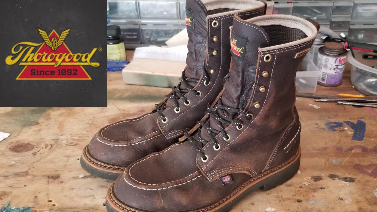 Thorogood Work Boots  The 1957 Series 8" Waterproof Upland Boot Review