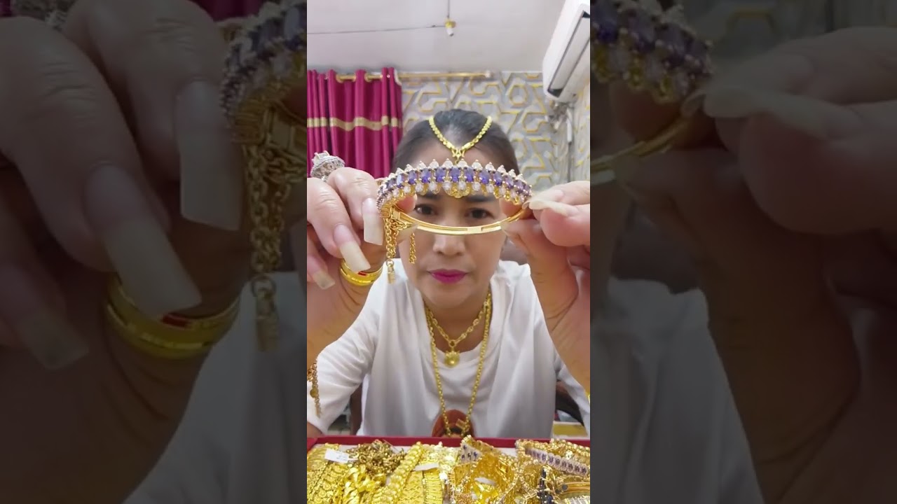 ខ្សែករ ខ្សែដៃ មាសខ្មែរ ម៉ូតថ្មីស្អាតៗ Khmer Gold review