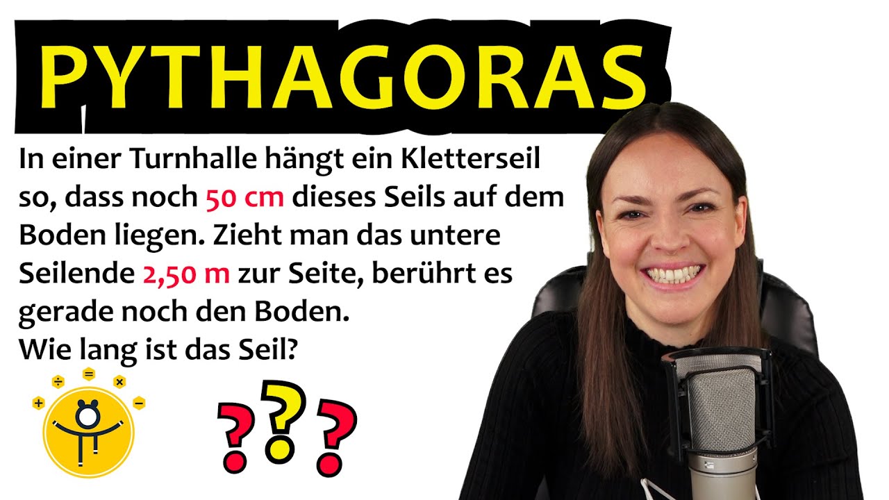 Klassenarbeit Satz des Pythagoras – Textaufgabe