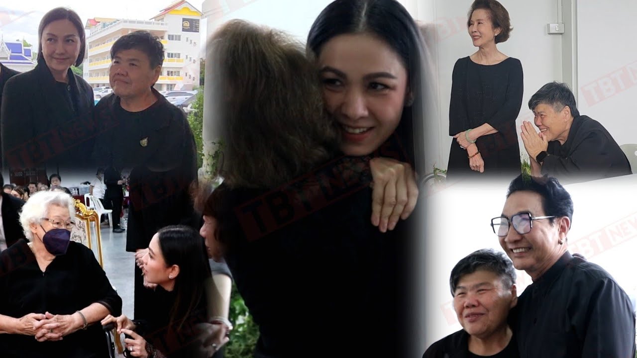 #กบสุวนันท์ กอดให้กำลังใจ #ดวงดาว อาลัย ผกก. #ณรงค์จารุจินดา ไก่วรายุฑแซว #กอบสุข โล่งใจเห็นยิ้มได้ 