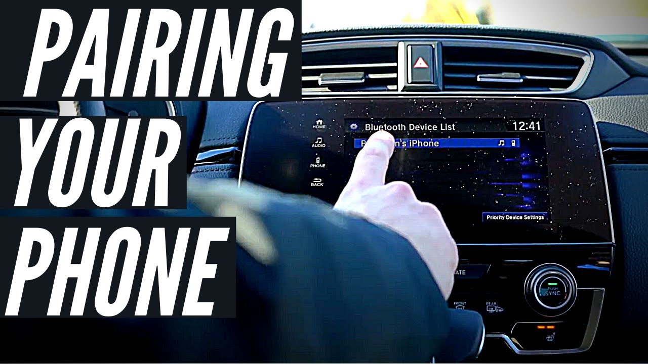 Pairing My Phone For Beginners: 2020 Honda CR-V and More!
