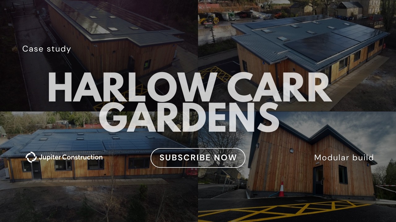 RHS Harlow Carr Garden Project | Behind the Modular Build at Royal Horticultural Society 🌿