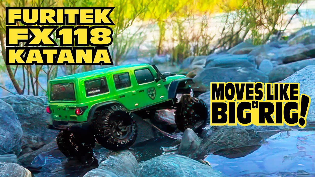 Moves like a Big Rig!  Furitek FX118 Katana