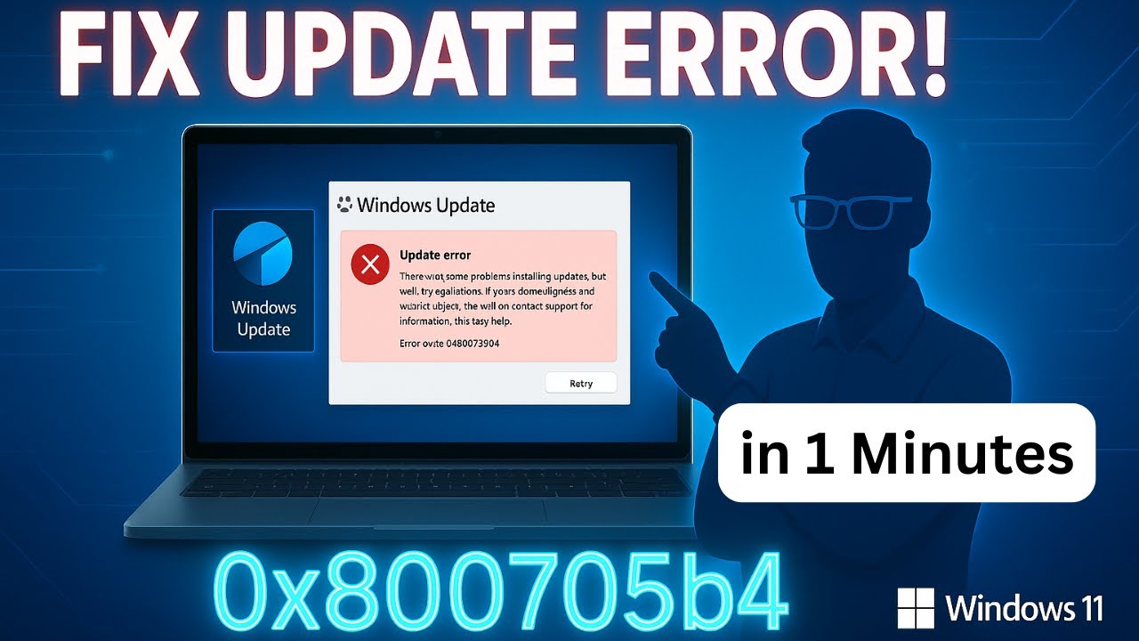 Как исправить ошибку обновления Windows с кодом 0x800705b4 в Windows 11 (пошаговая инструкция)