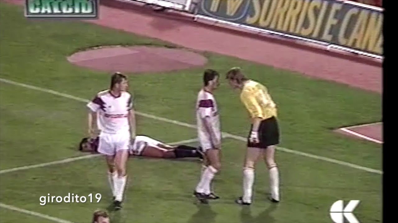 Coppa UEFA 2.10.1990 - Bologna FC - Zaglebie Lubin: 1-0