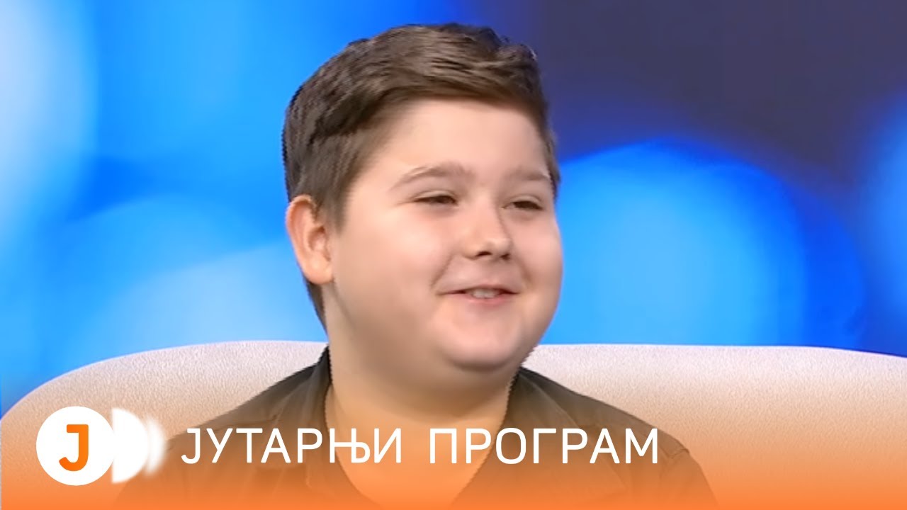 Pijanista David Božić zadivio svet I RTS Jutarnji program