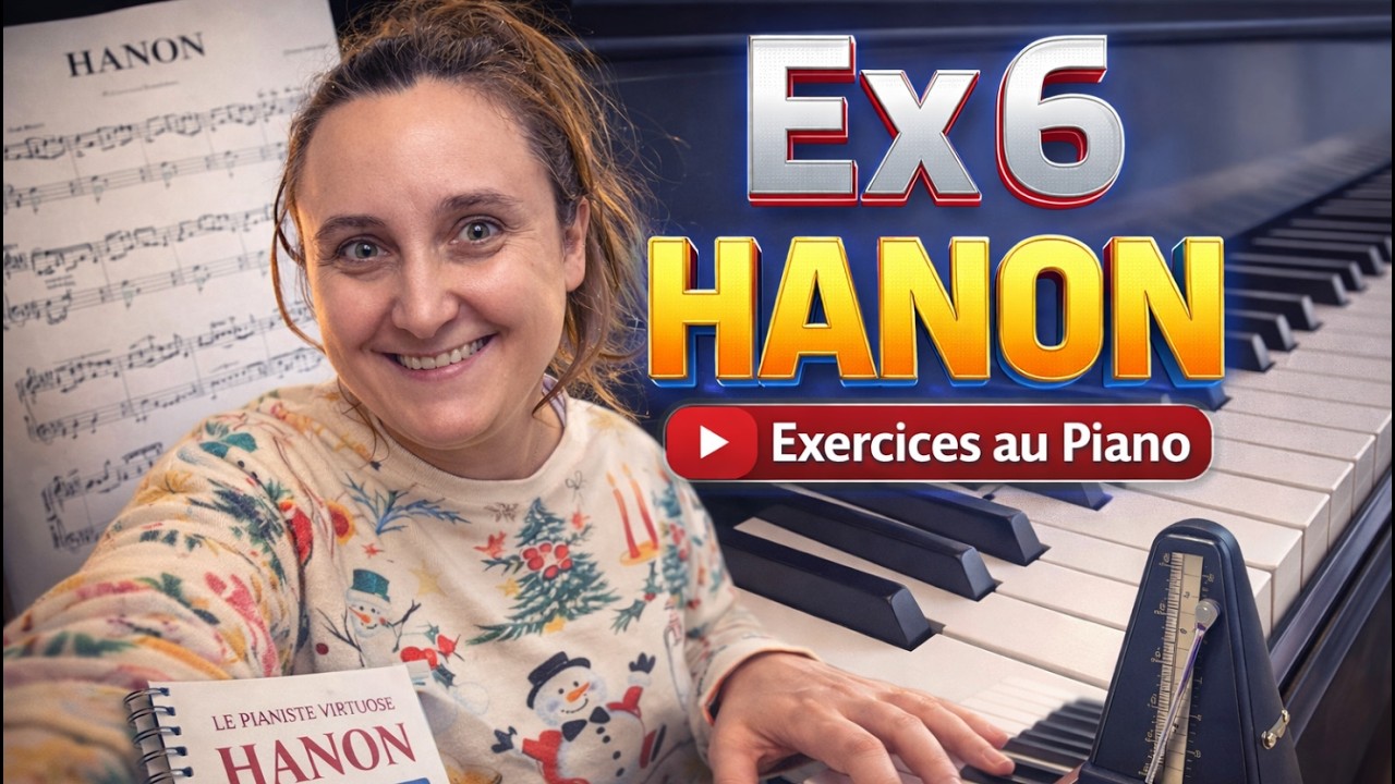 Hanon 6,  Augmentez Votre Agilité Pianistique !