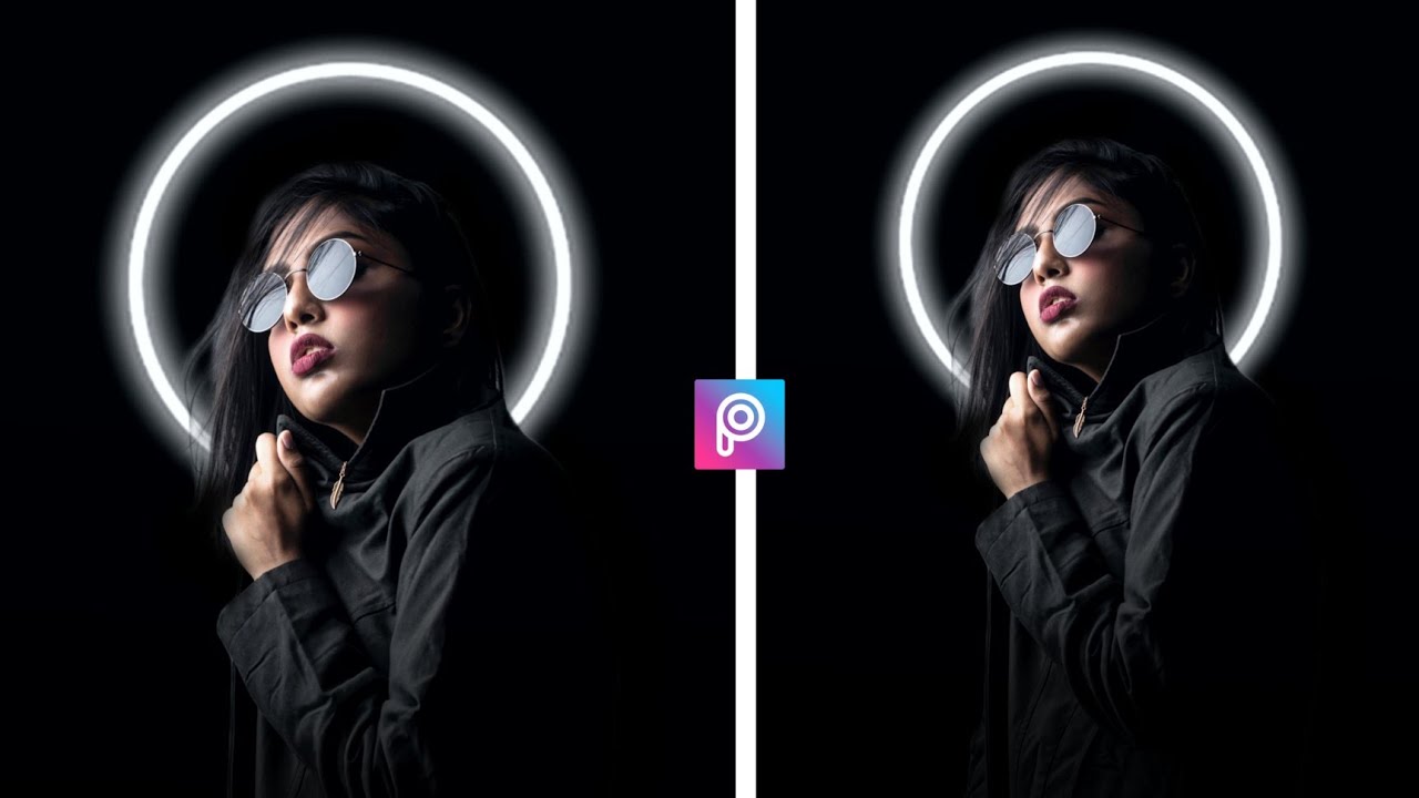 Instagram virel ring light photo editing in picsart | instagram reels ring light photo editing |