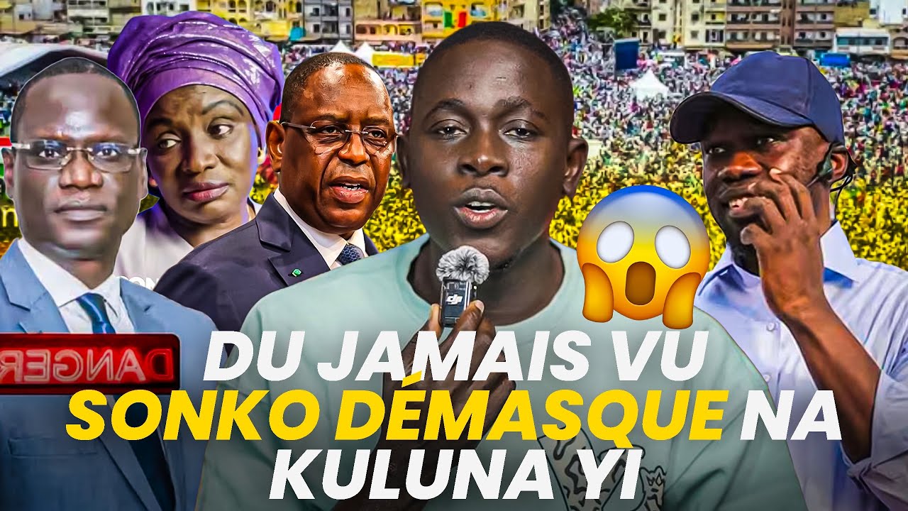 &Eacute;couter attentivement Ousmane Sonko d&eacute;masqu&eacute; &Ntilde;eu Abdou Rahmane Diouf ak Mimi tour&eacute; ,￼￼Diomaye&hellip;..