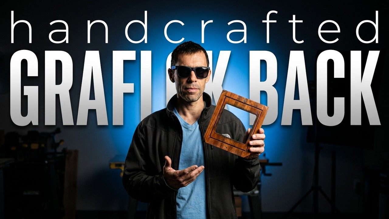 Large Format Photography: The Making of a Graflok Back Holder
