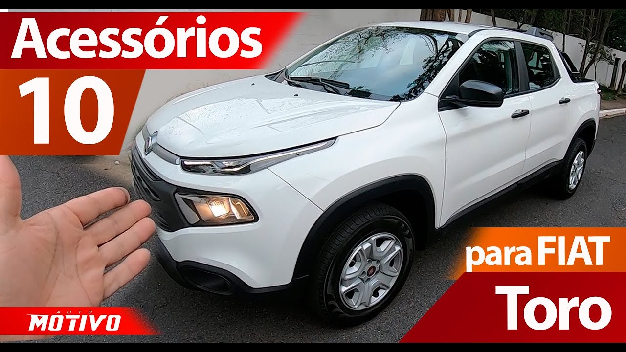 10 ideias de Acessórios indispensáveis para Fiat Toro