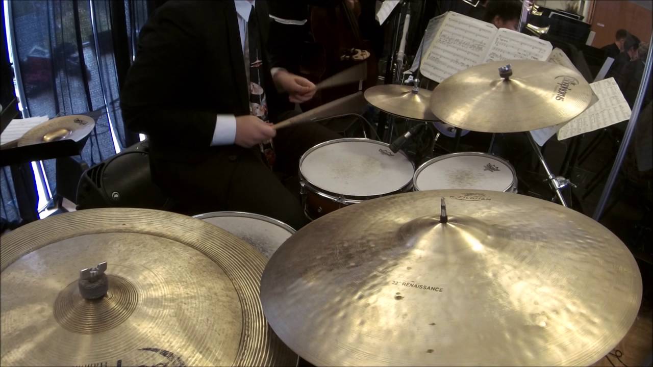 Shiny Stockings (Count Basie) - Nick Roels - Drum Cam