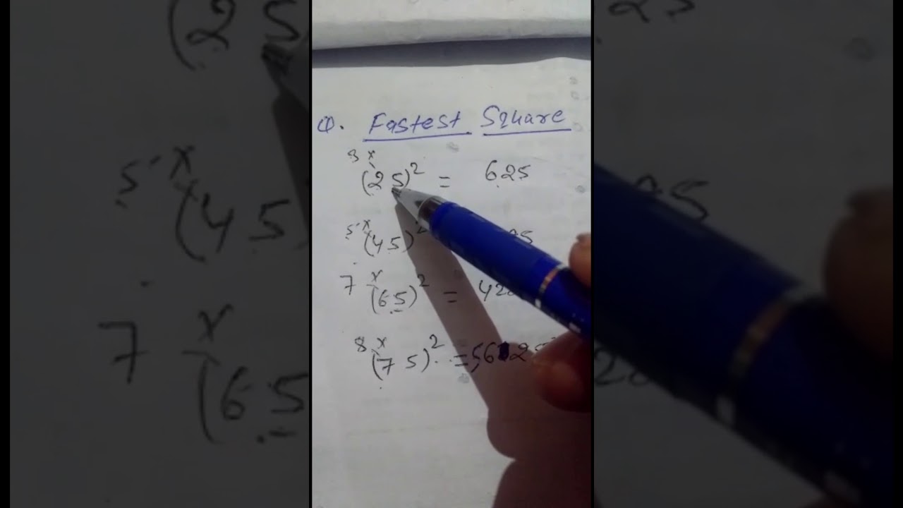 Fastest Trick To Find Square of a Number By Dharmendra Sir | Quick And Tricky