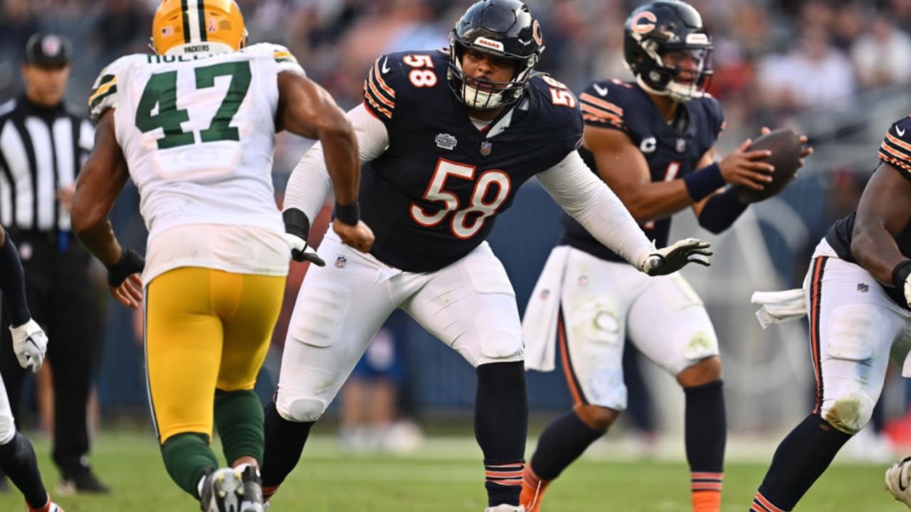 Darnell Wright Rookie Season Highlights | Chicago Bears