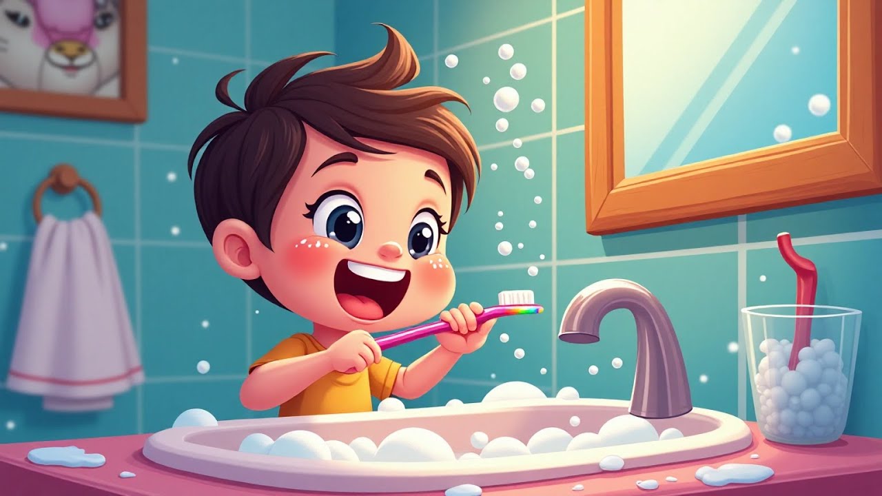 Me cepillo los dientes! 🦷🎶 | Canción educativa para niños
