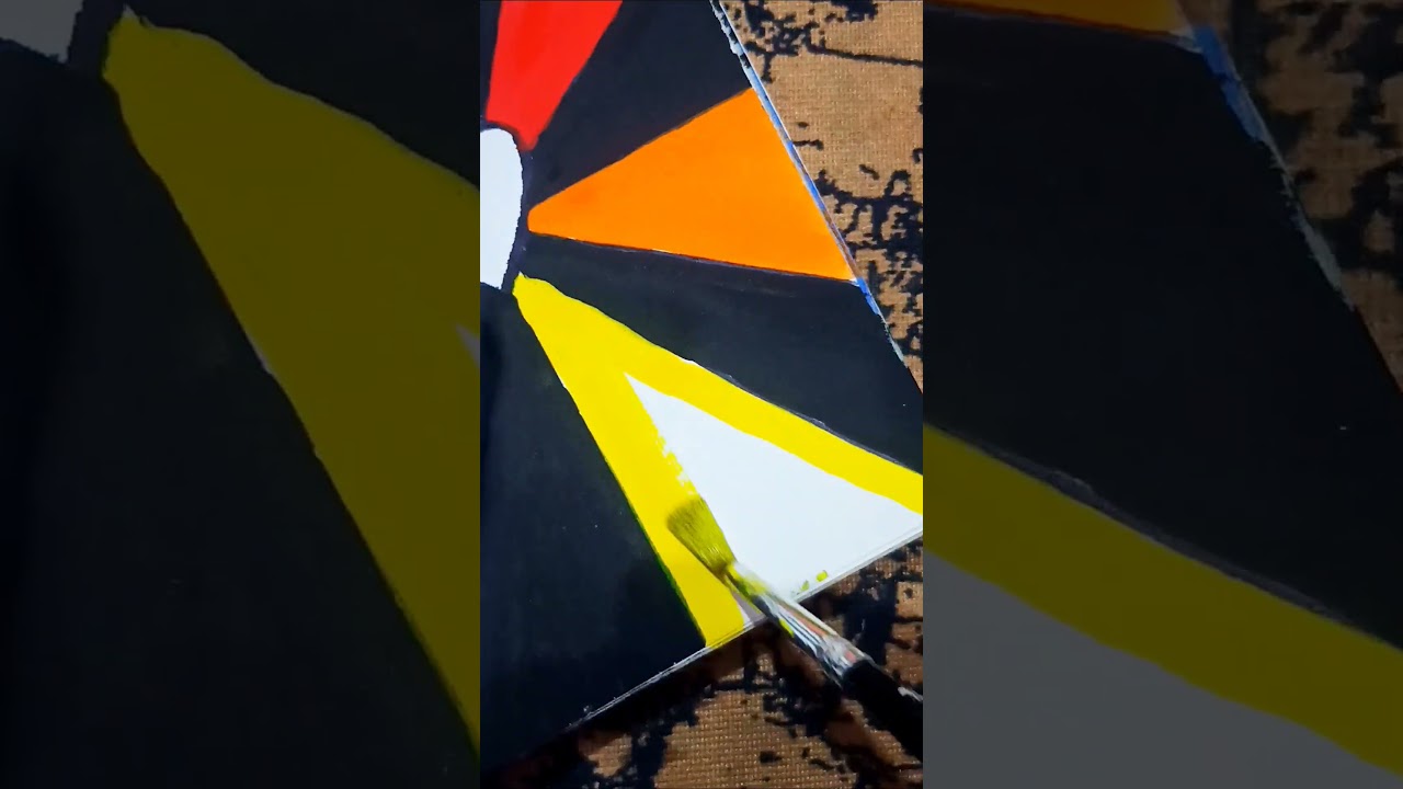 Easy Painting idea #art #paintingtechniques #painting #posterpainting #postercolour #drawing #rap