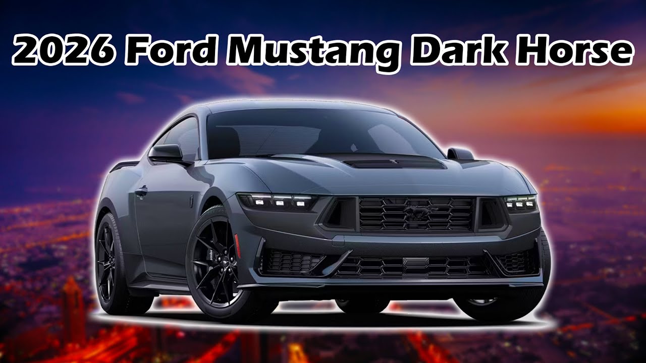 How to Order - 2026 Ford Mustang Dark Horse