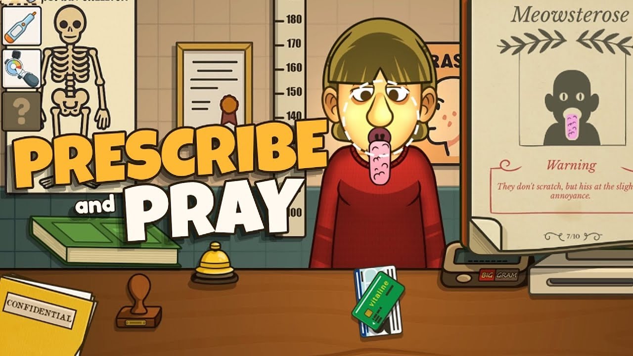 Je suis devenue médecin et compétente (apparemment) - Prescribe and Pray Demo