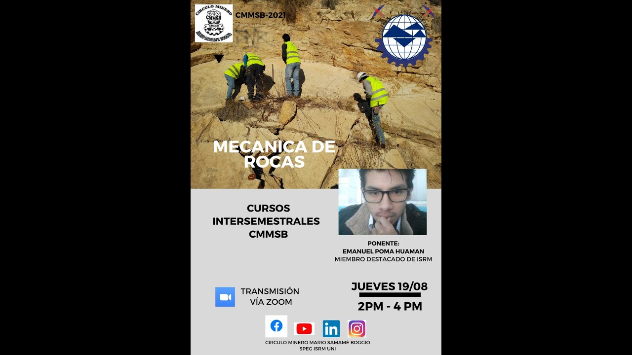 Mecánica de Rocas 2021 CMMSB