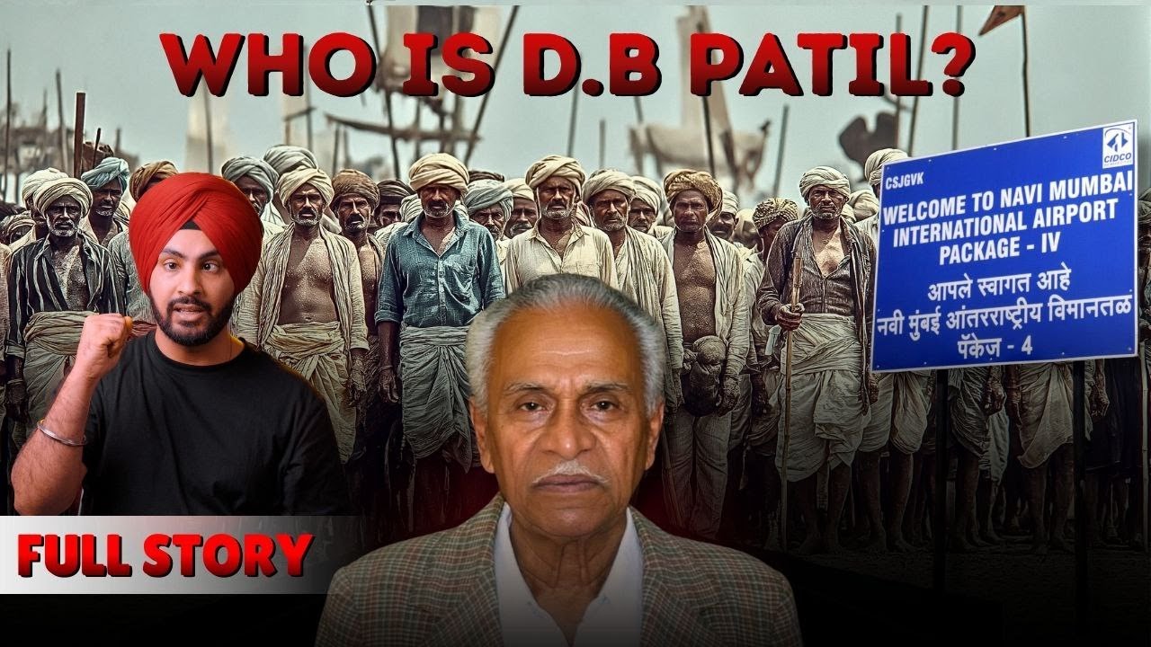 Name Behind Navi Mumbai International Airport | DB Patil | Full Story | JMR Navi Mumbai.
