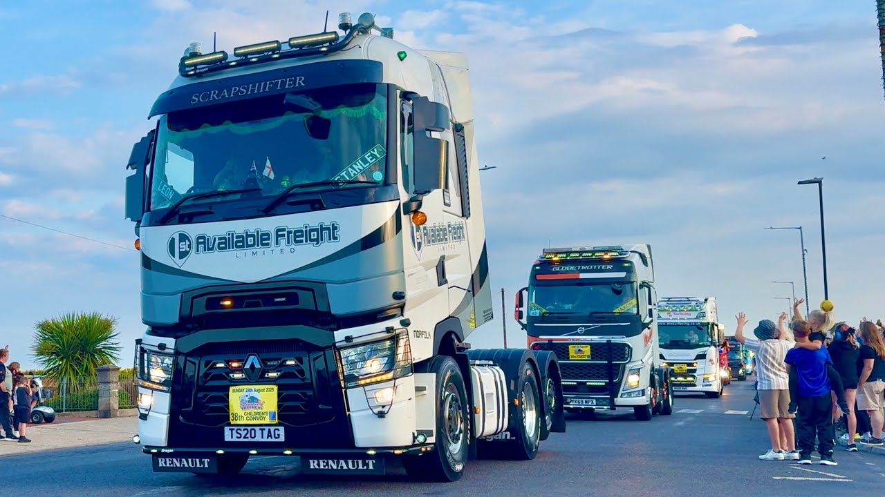 East Coast Truckers 2025 Great Yarmouth 4K