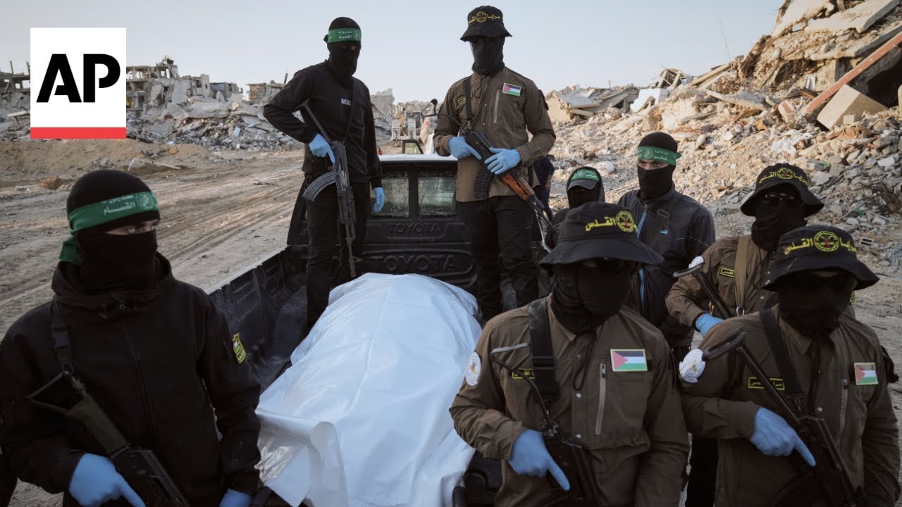 Hamas hands over body to Red Cross as Israel prepares to receive remains