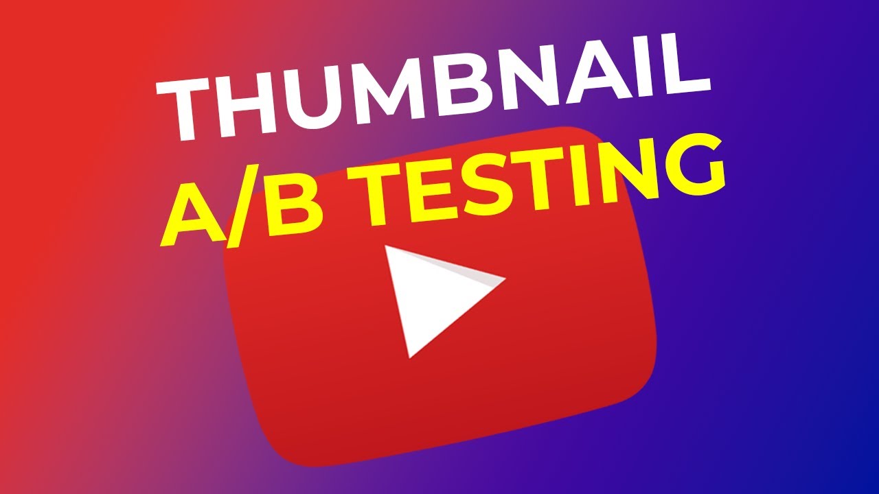 YouTube Thumbnail A/B testing - Earn more views with better thumbnails!