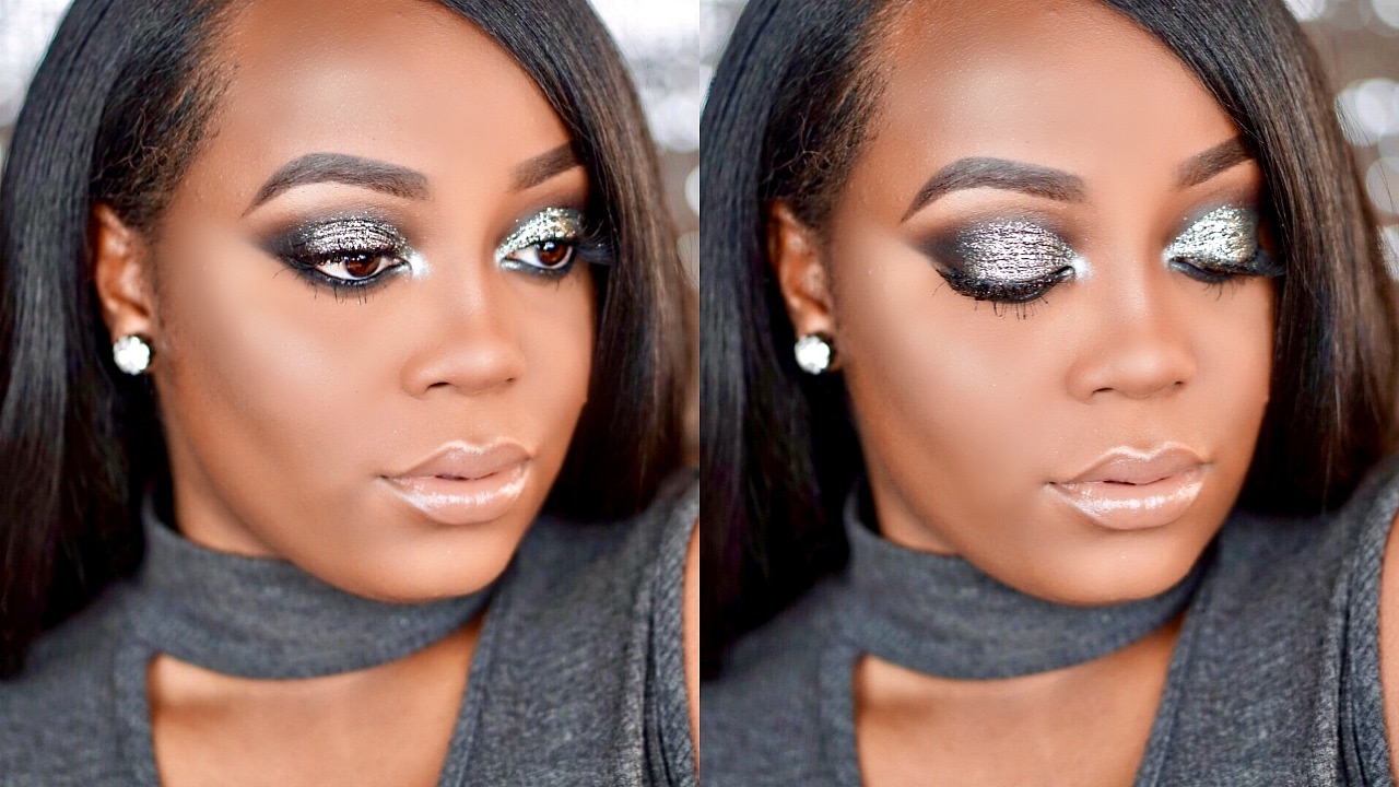 FIFTY SHADES DARKER INSPIRED MAKEUP TUTORIAL| Stila Magnificent Metals Liquid Glitter Eyeshadow